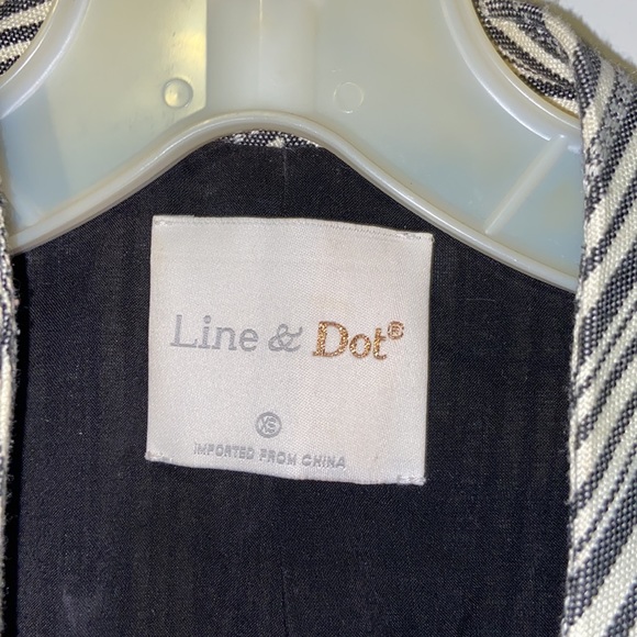 FREE IF BUNDLED Boho Line and Dot Blazer - Picture 4 of 9